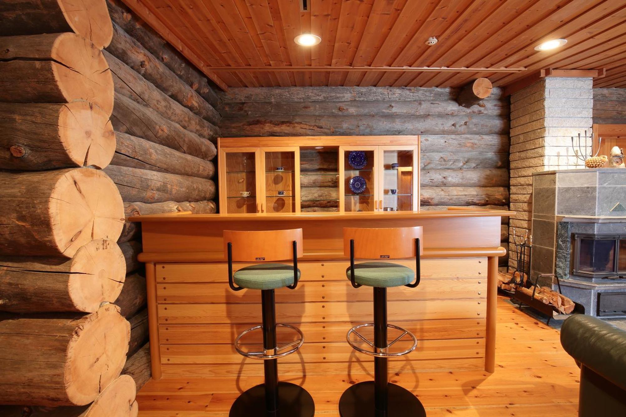Log Hotel The Maple Lodge Iwamizawa Exterior foto