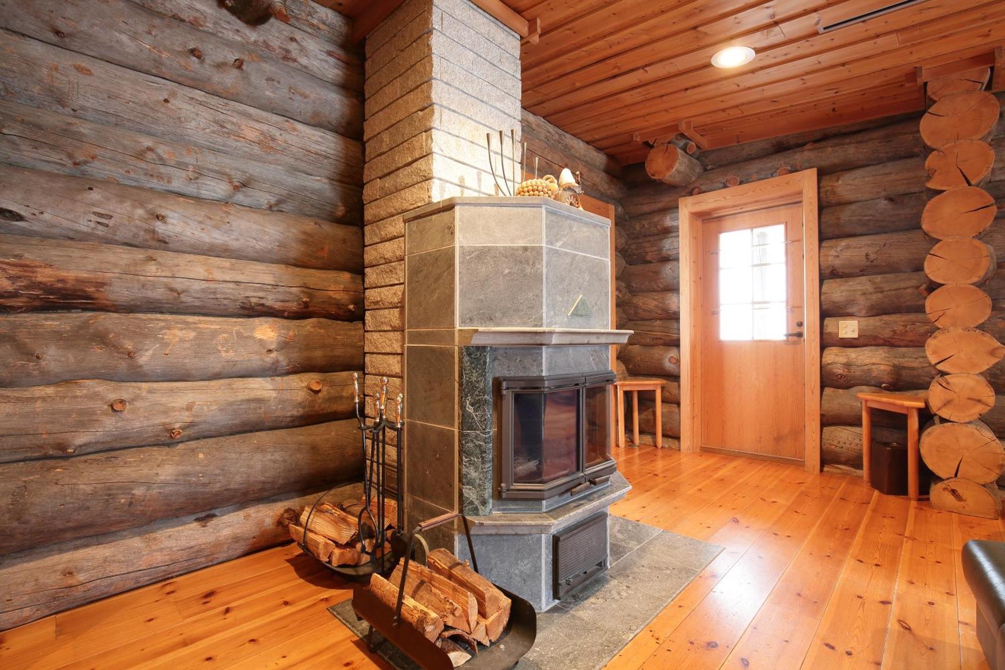Log Hotel The Maple Lodge Iwamizawa Exterior foto